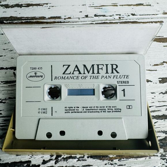 Zamfir The Romance of the Pan Flute 1982 Cassette Tape Mercury Pop Folk Stage - Picture 4 of 7